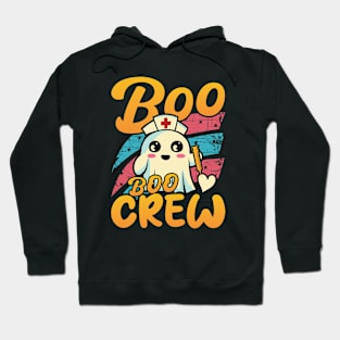 Boo Nurse Ghost Crew Hoodie